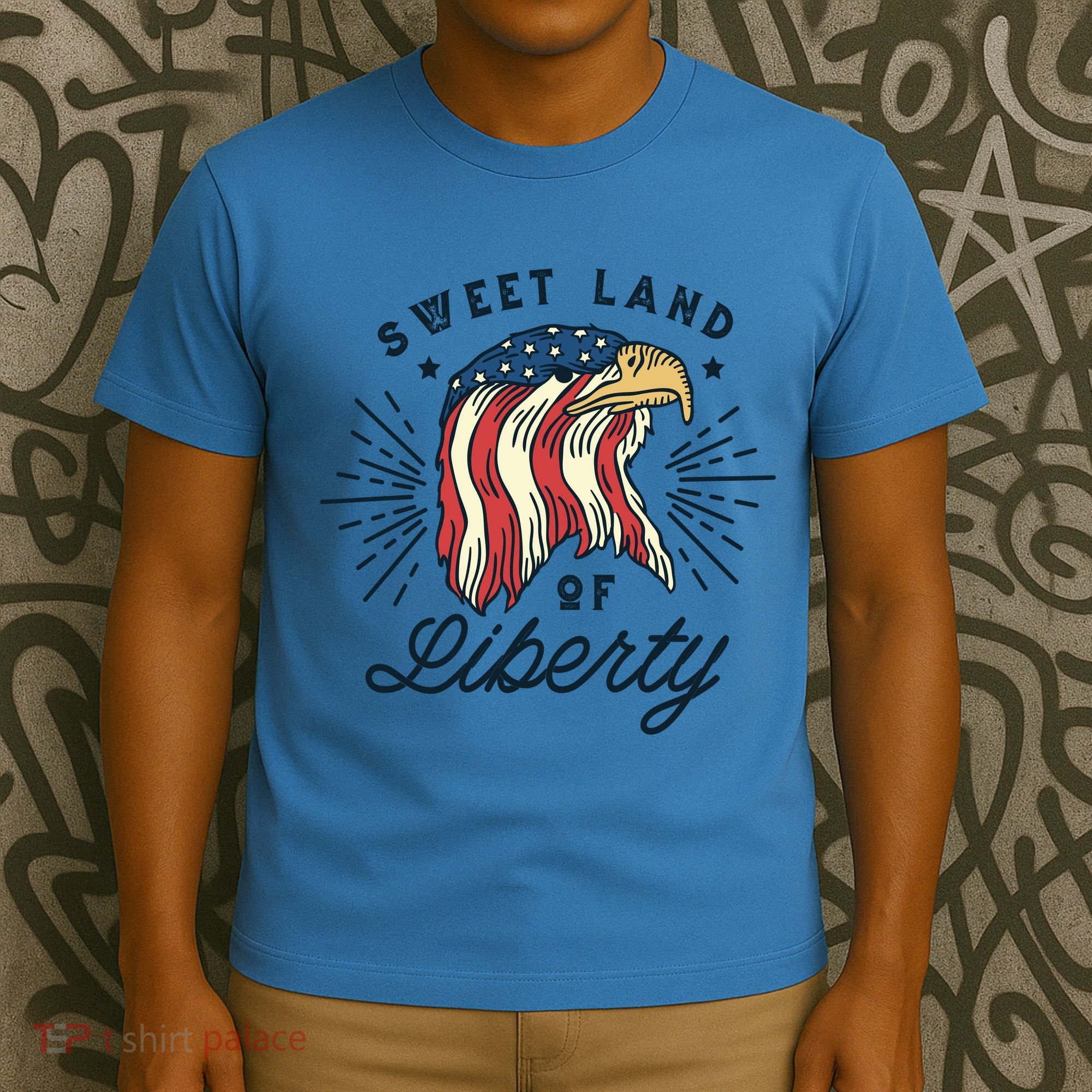 Sweet Land Of Liberty Eagle T-Shirt