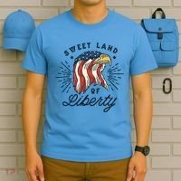 Sweet Land Of Liberty Eagle T-Shirt thumb 5