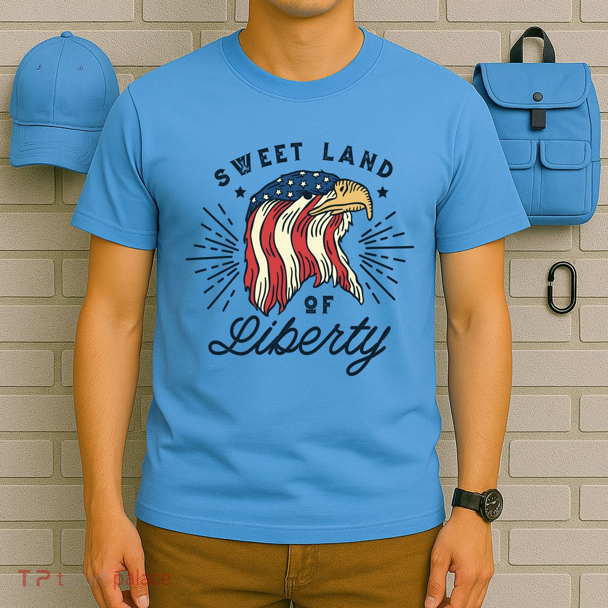 Sweet Land Of Liberty Eagle T-Shirt