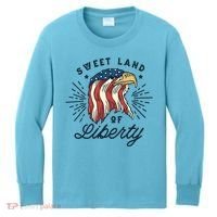 Sweet Land Of Liberty Eagle Kids Long Sleeve Shirt thumb 0