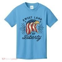Sweet Land Of Liberty Eagle Kids T-Shirt thumb 0