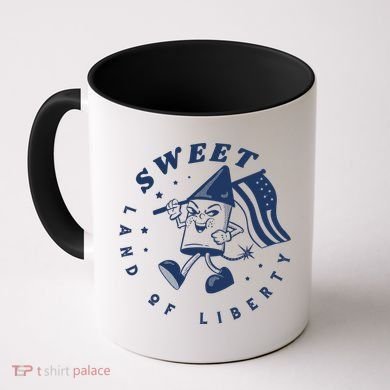 Sweet Land Of Liberty Firework Coffee Mug