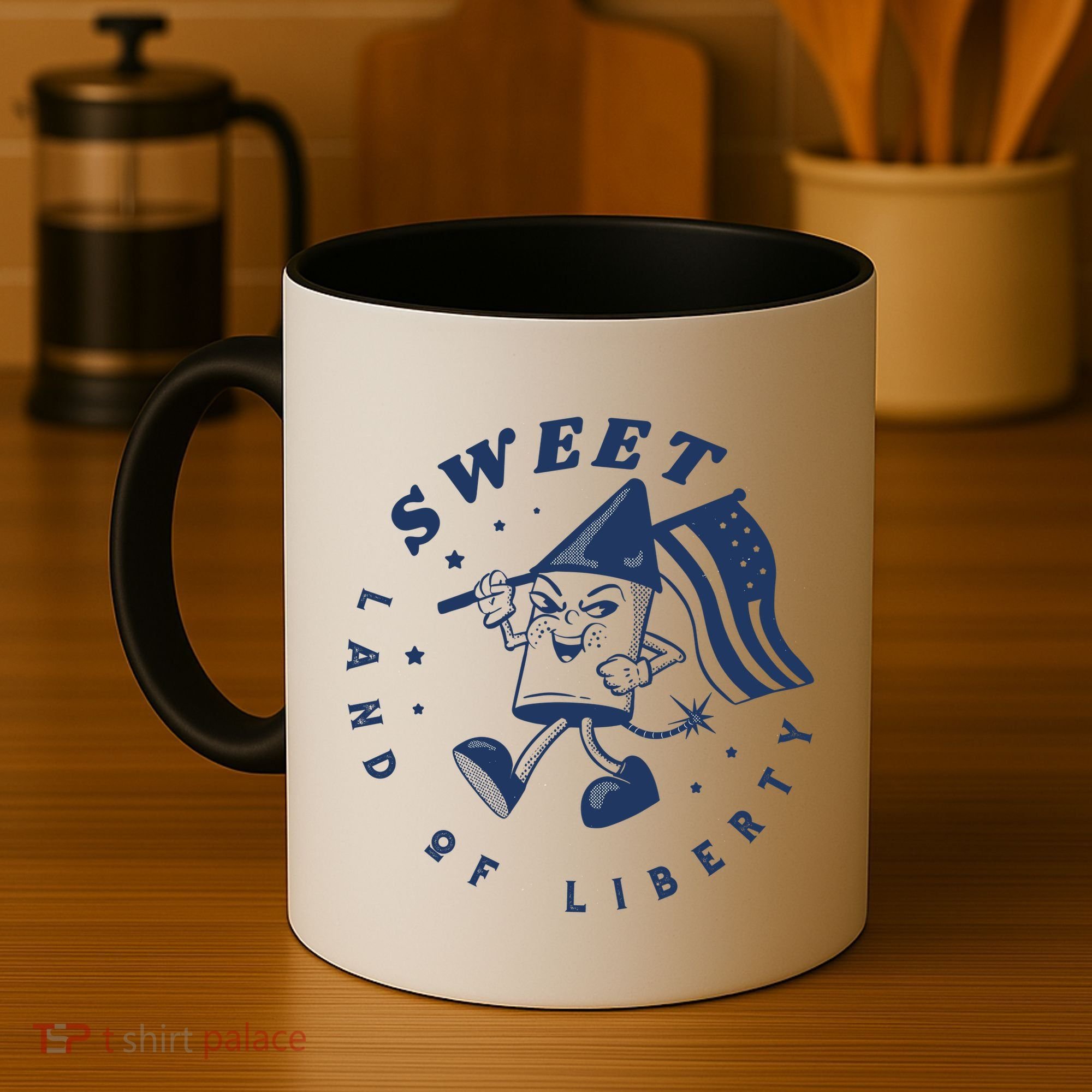 Sweet Land Of Liberty Firework Coffee Mug