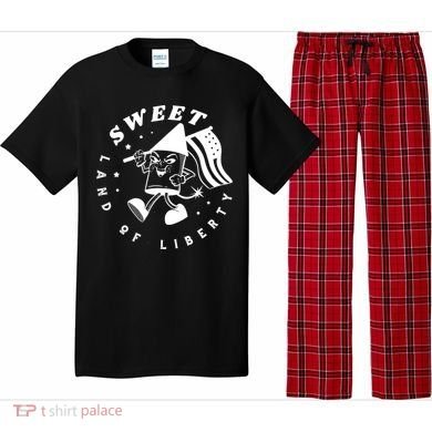Sweet Land Of Liberty Firework Pajama Set