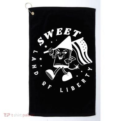 Sweet Land Of Liberty Firework Golf Towel