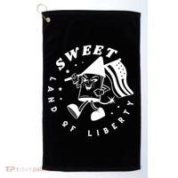 Sweet Land Of Liberty Firework Golf Towel thumb 0