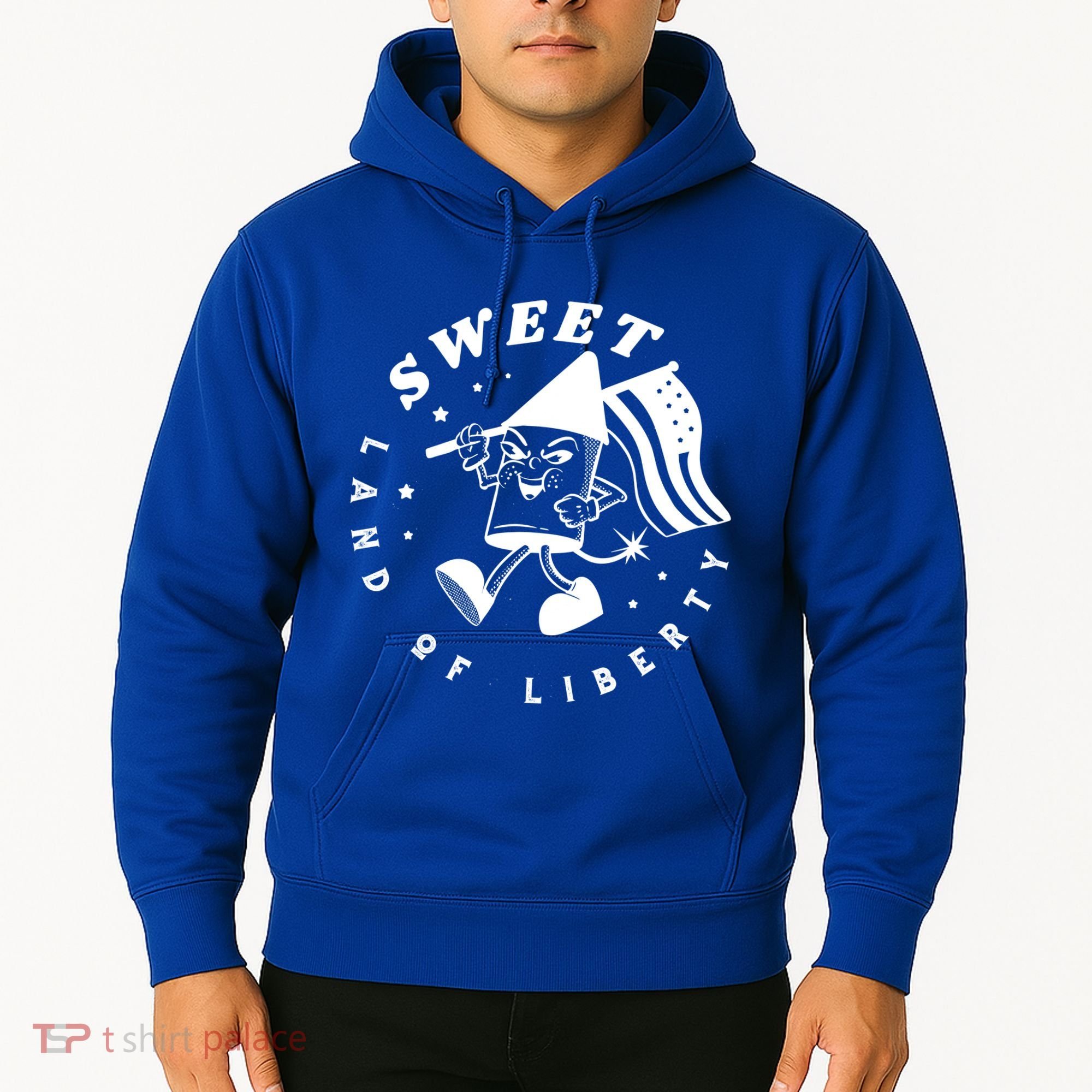 Sweet Land Of Liberty Firework Hoodie