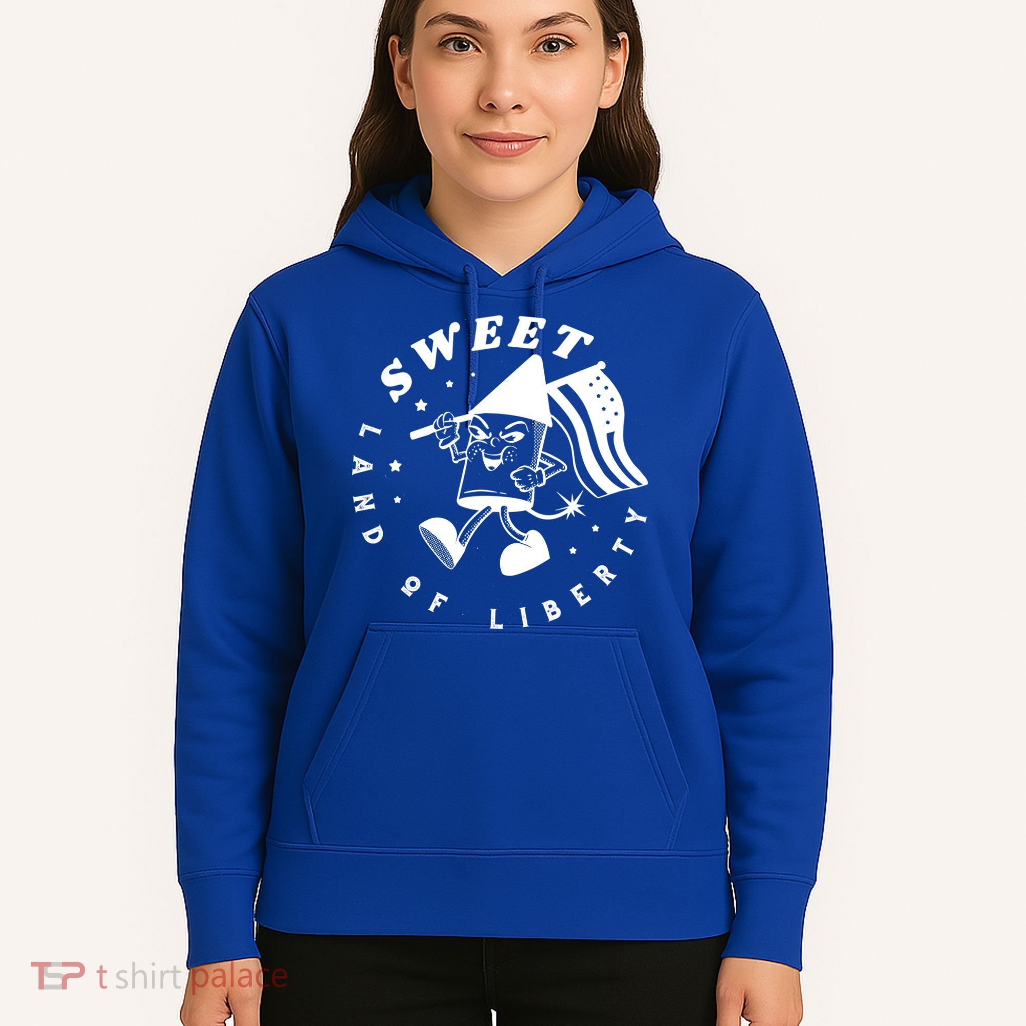 Sweet Land Of Liberty Firework Hoodie