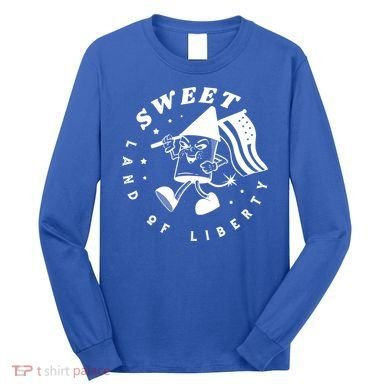 Sweet Land Of Liberty Firework Long Sleeve Shirt
