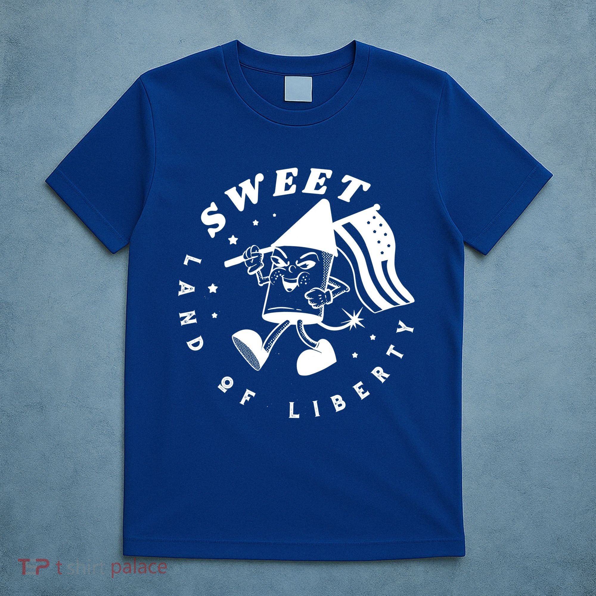 Sweet Land Of Liberty Firework T-Shirt