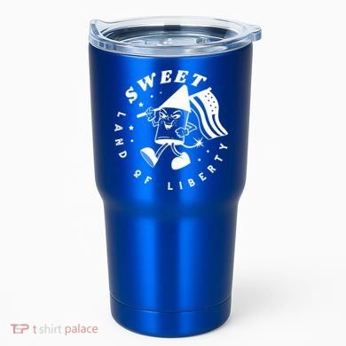 Sweet Land Of Liberty Firework Tumbler