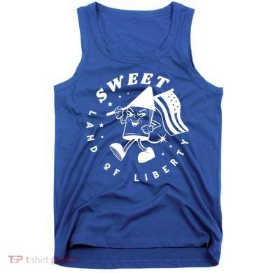 Sweet Land Of Liberty Firework Tank Top