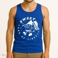 Sweet Land Of Liberty Firework Tank Top thumb 3