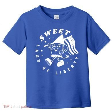 Sweet Land Of Liberty Firework Toddler T-Shirt
