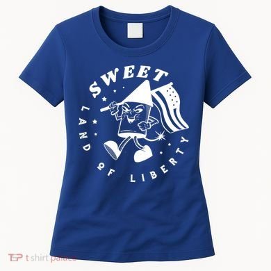 Sweet Land Of Liberty Firework Women's T-Shirt