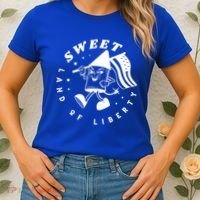 Sweet Land Of Liberty Firework Women's T-Shirt thumb 2