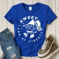 Sweet Land Of Liberty Firework Women's T-Shirt thumb 3