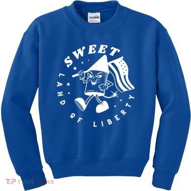 Sweet Land Of Liberty Firework Kids Sweatshirt