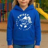 Sweet Land Of Liberty Firework Kids Hoodie thumb 3