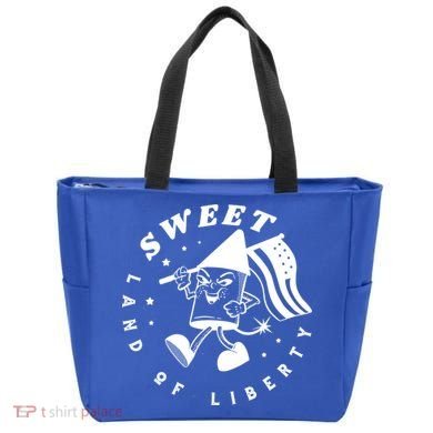 Sweet Land Of Liberty Firework Tote Bag