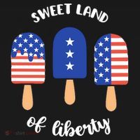 Sweet Land Of Liberty Ice Cream Pops Coaster thumb 2