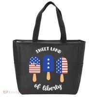 Sweet Land Of Liberty Ice Cream Pops Tote Bag thumb 0