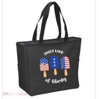 Sweet Land Of Liberty Ice Cream Pops Tote Bag thumb 2
