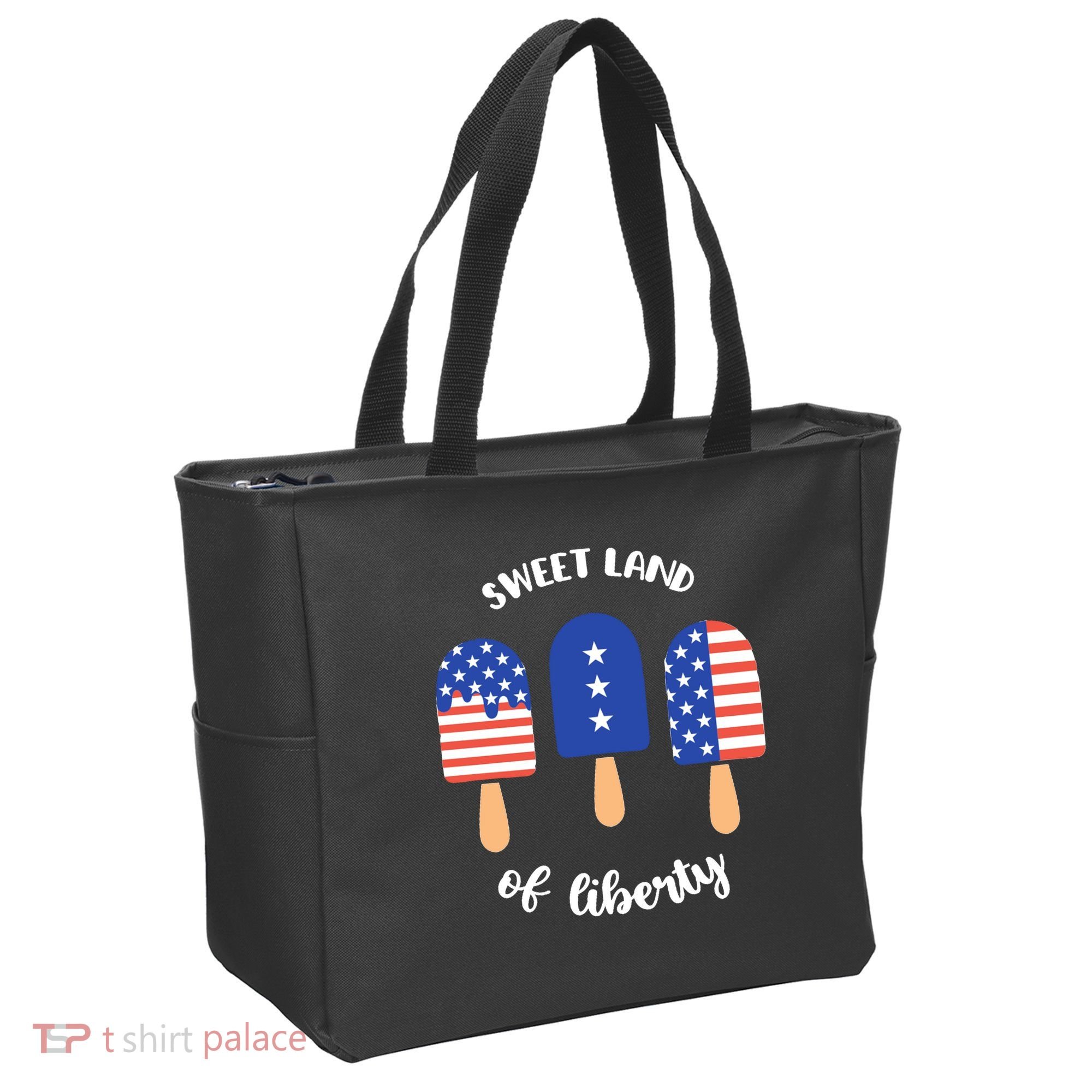 Sweet Land Of Liberty Ice Cream Pops Tote Bag