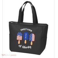 Sweet Land Of Liberty Ice Cream Pops Tote Bag thumb 3