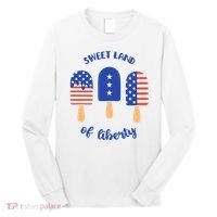Sweet Land Of Liberty Ice Cream Pops Long Sleeve Shirt thumb 0