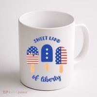 Sweet Land Of Liberty Ice Cream Pops Coffee Mug thumb 1