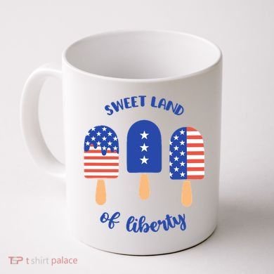 Sweet Land Of Liberty Ice Cream Pops Coffee Mug