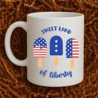 Sweet Land Of Liberty Ice Cream Pops Coffee Mug thumb 2