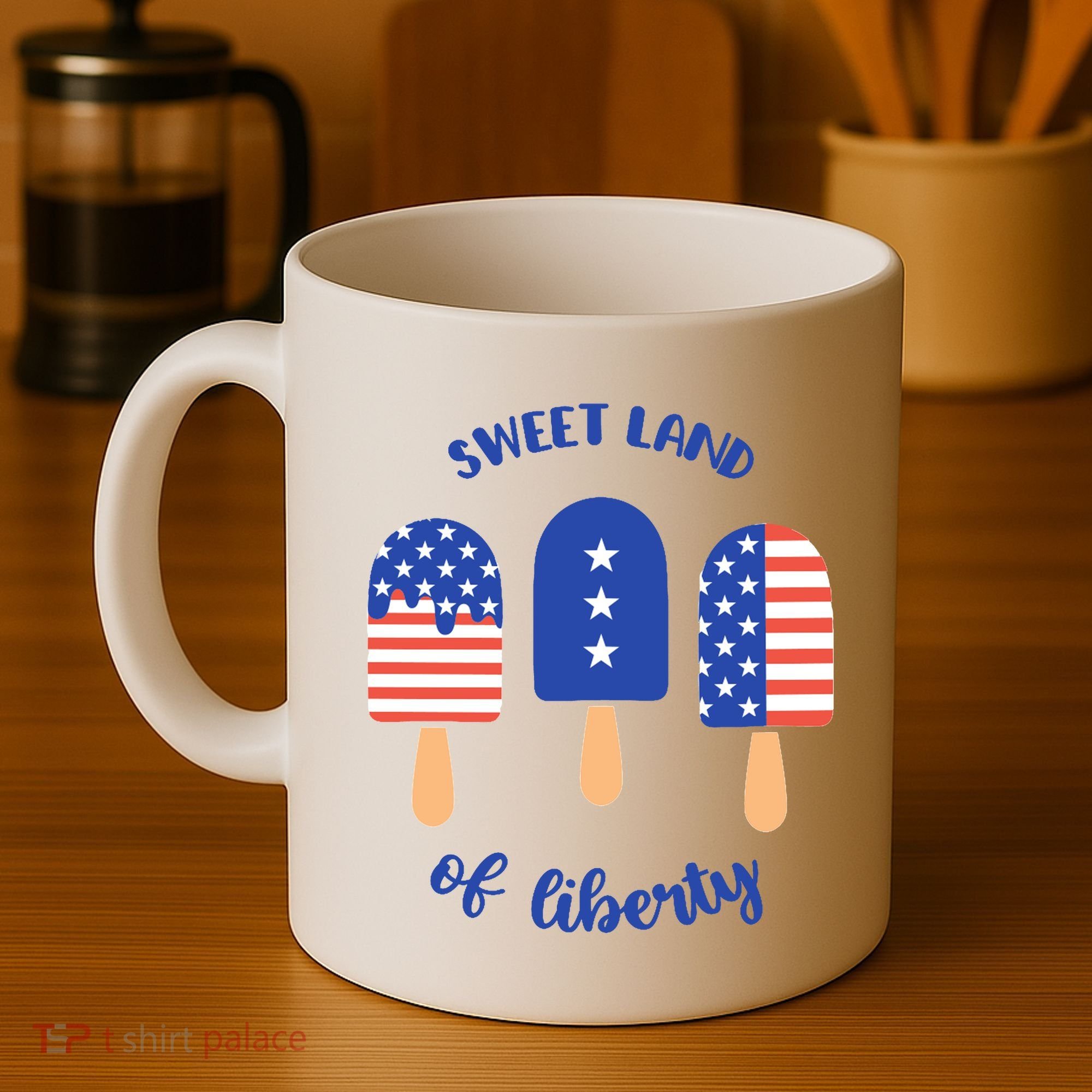 Sweet Land Of Liberty Ice Cream Pops Coffee Mug