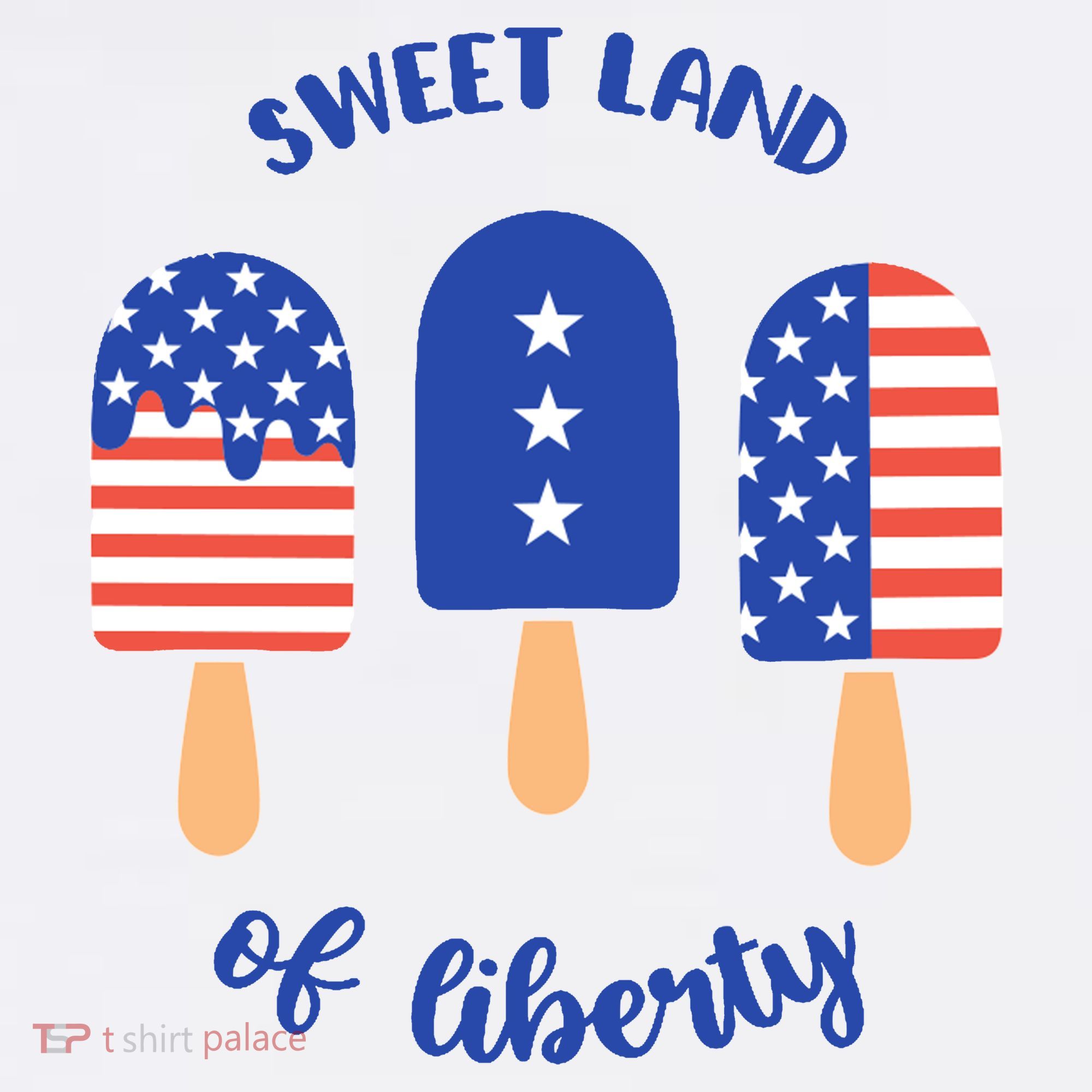 Sweet Land Of Liberty Ice Cream Pops Mousepad