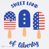 Sweet Land Of Liberty Ice Cream Pops Ornament thumb 1