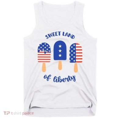 Sweet Land Of Liberty Ice Cream Pops Tank Top