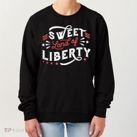 Sweet Land Of Liberty USA Women's Sweatshirt thumb 0