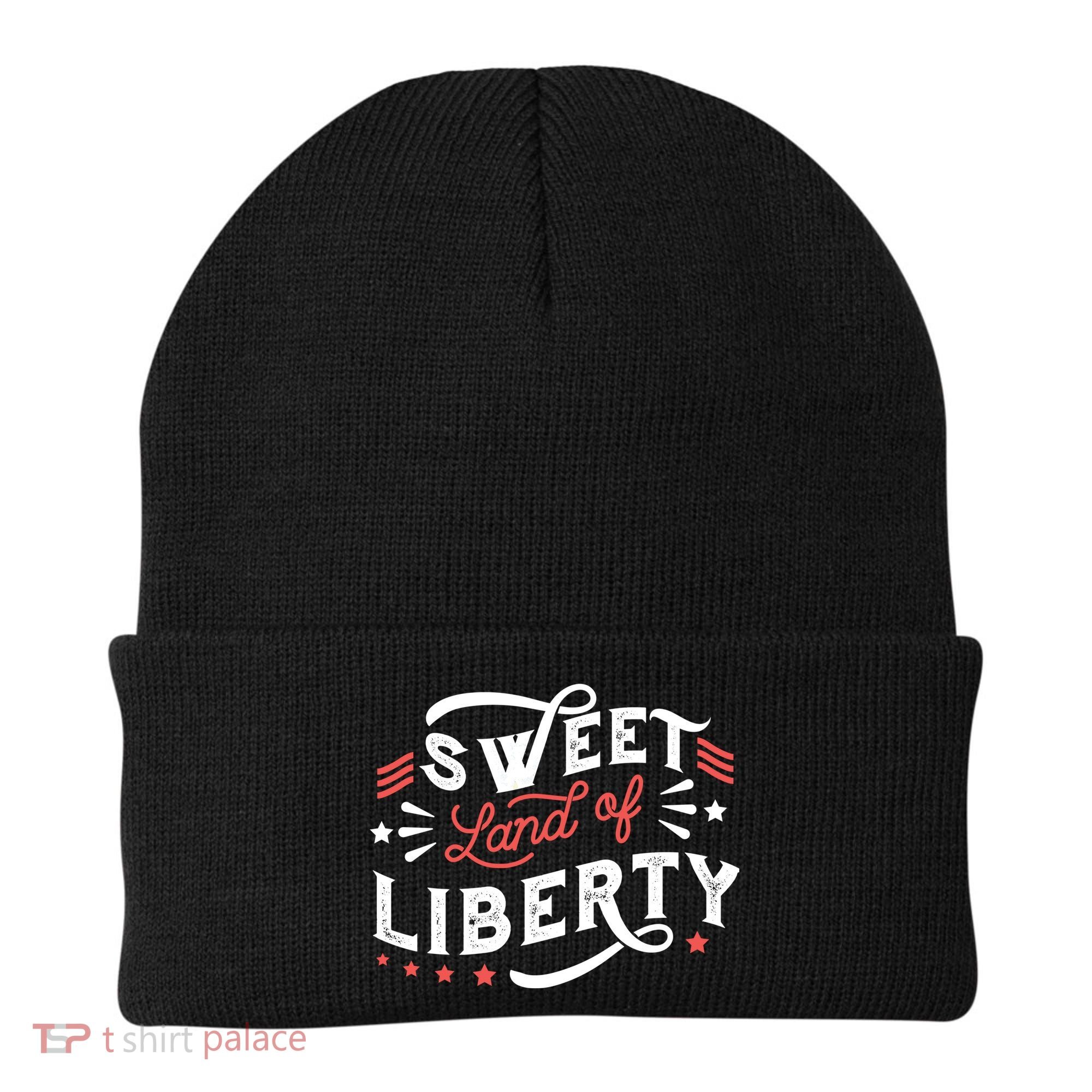Sweet Land Of Liberty USA Beanie