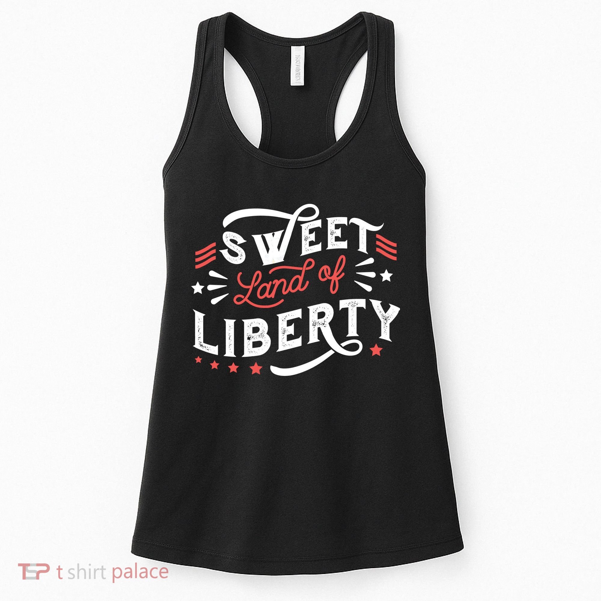 Sweet Land Of Liberty USA Women's Tank Top