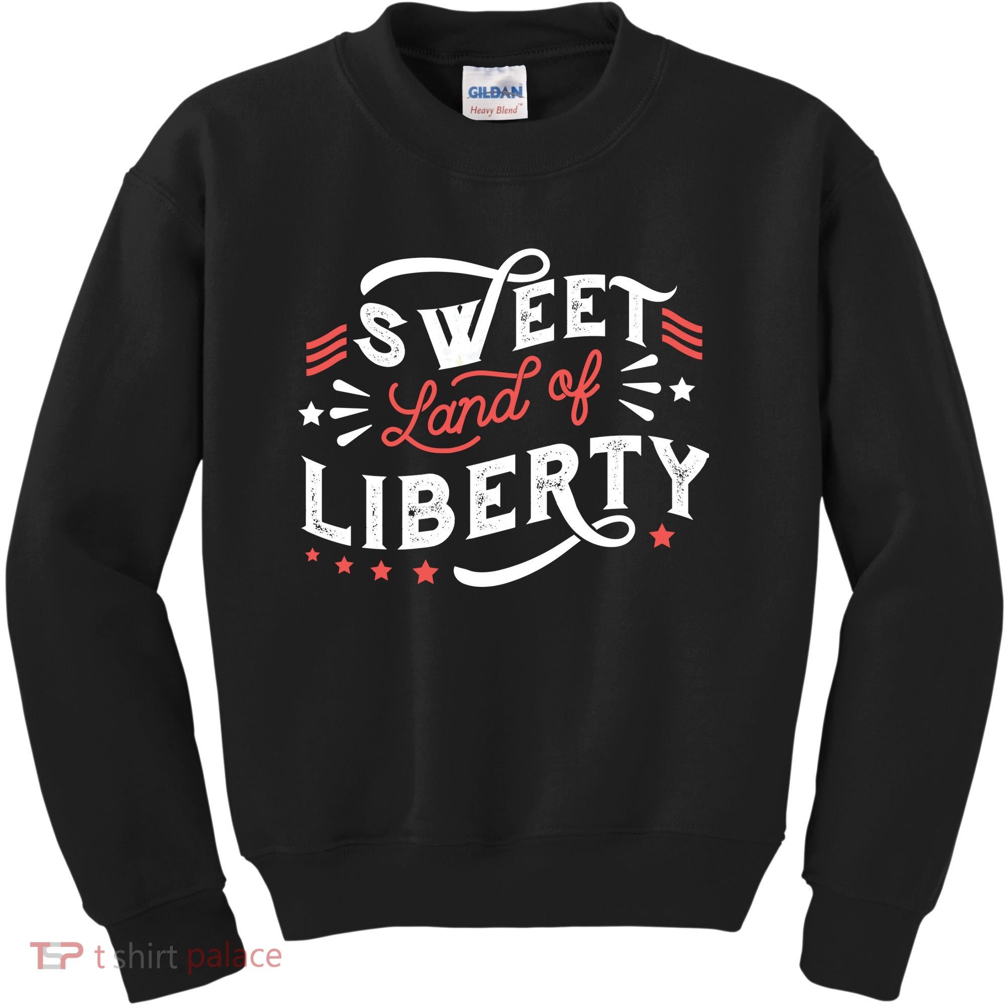 Sweet Land Of Liberty USA Kids Sweatshirt