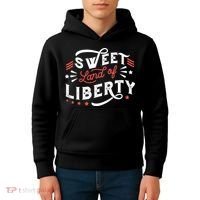 Sweet Land Of Liberty USA Kids Hoodie thumb 4