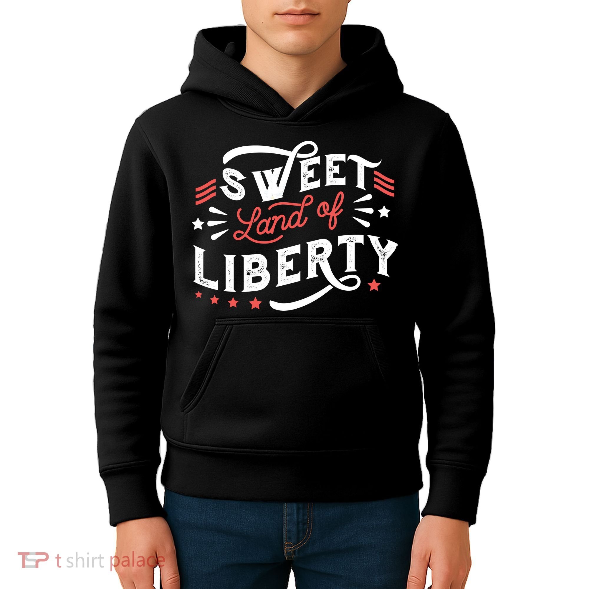 Sweet Land Of Liberty USA Kids Hoodie