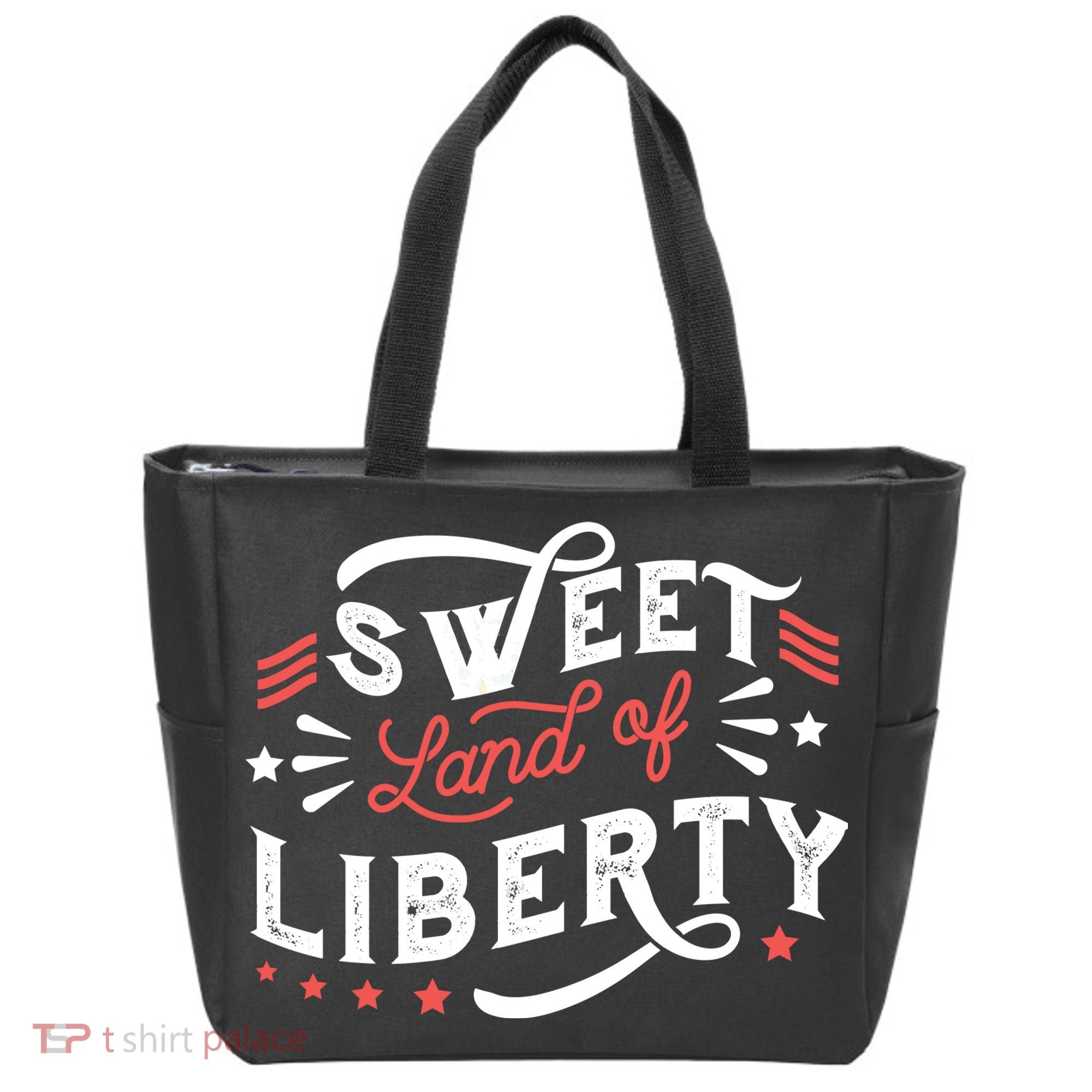 Sweet Land Of Liberty USA Tote Bag