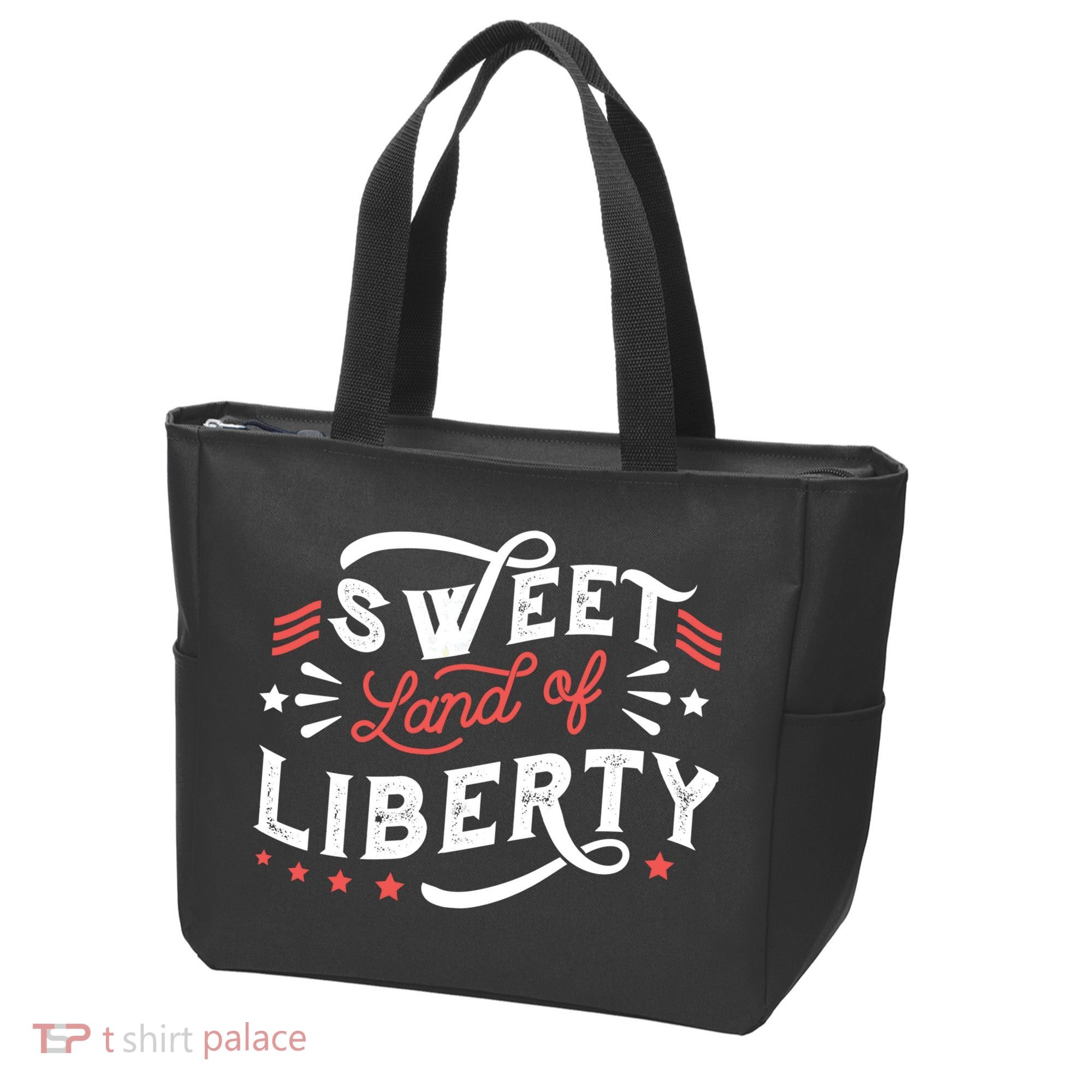 Sweet Land Of Liberty USA Tote Bag
