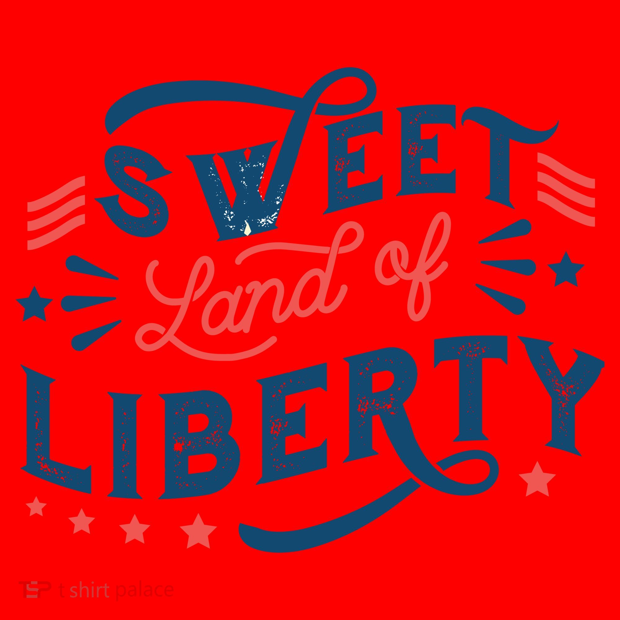 Sweet Land Of Liberty USA Santa Hat
