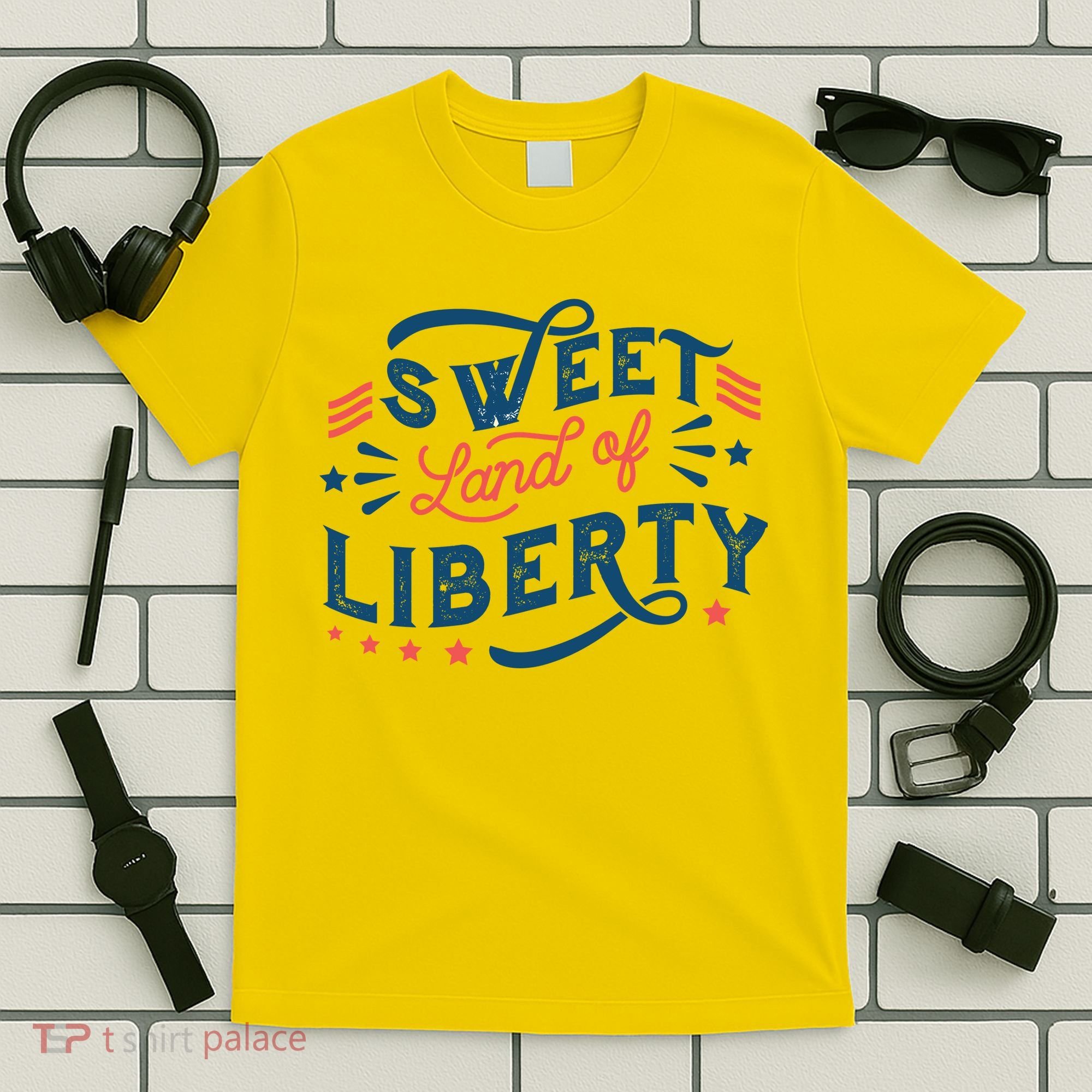 Sweet Land Of Liberty USA T-Shirt