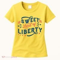 Sweet Land Of Liberty USA Women's T-Shirt thumb 0