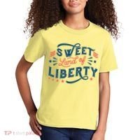 Sweet Land Of Liberty USA Kids T-Shirt thumb 2