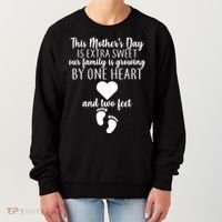 Sweet Mother's Day Pregnancy Announcement  Women's Sweatshirt thumb 0